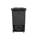48 Gallon Garbage Cans Trash Cans With 2 Wheels And Lid Heavy Duty K12971