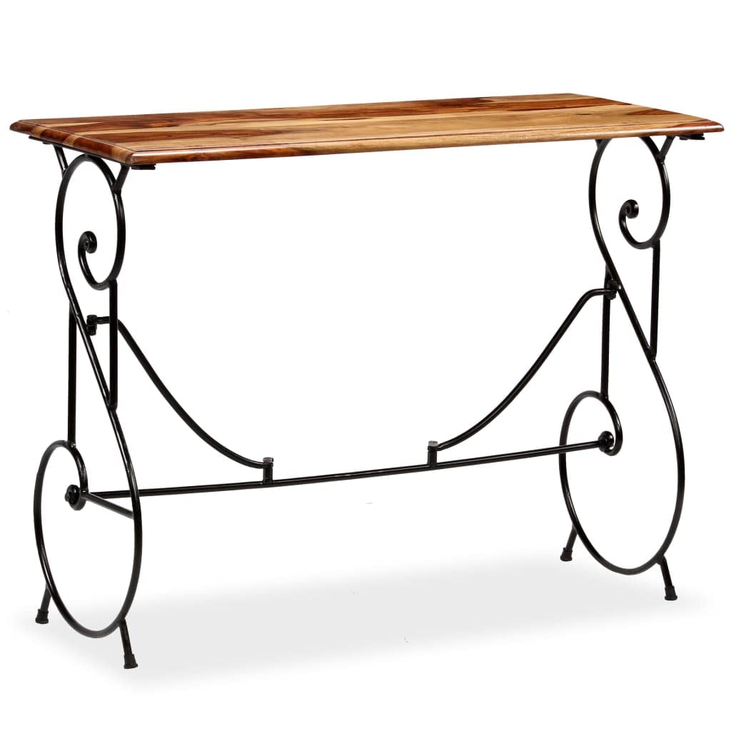 Solid Sheesham Wood Console Table P1946