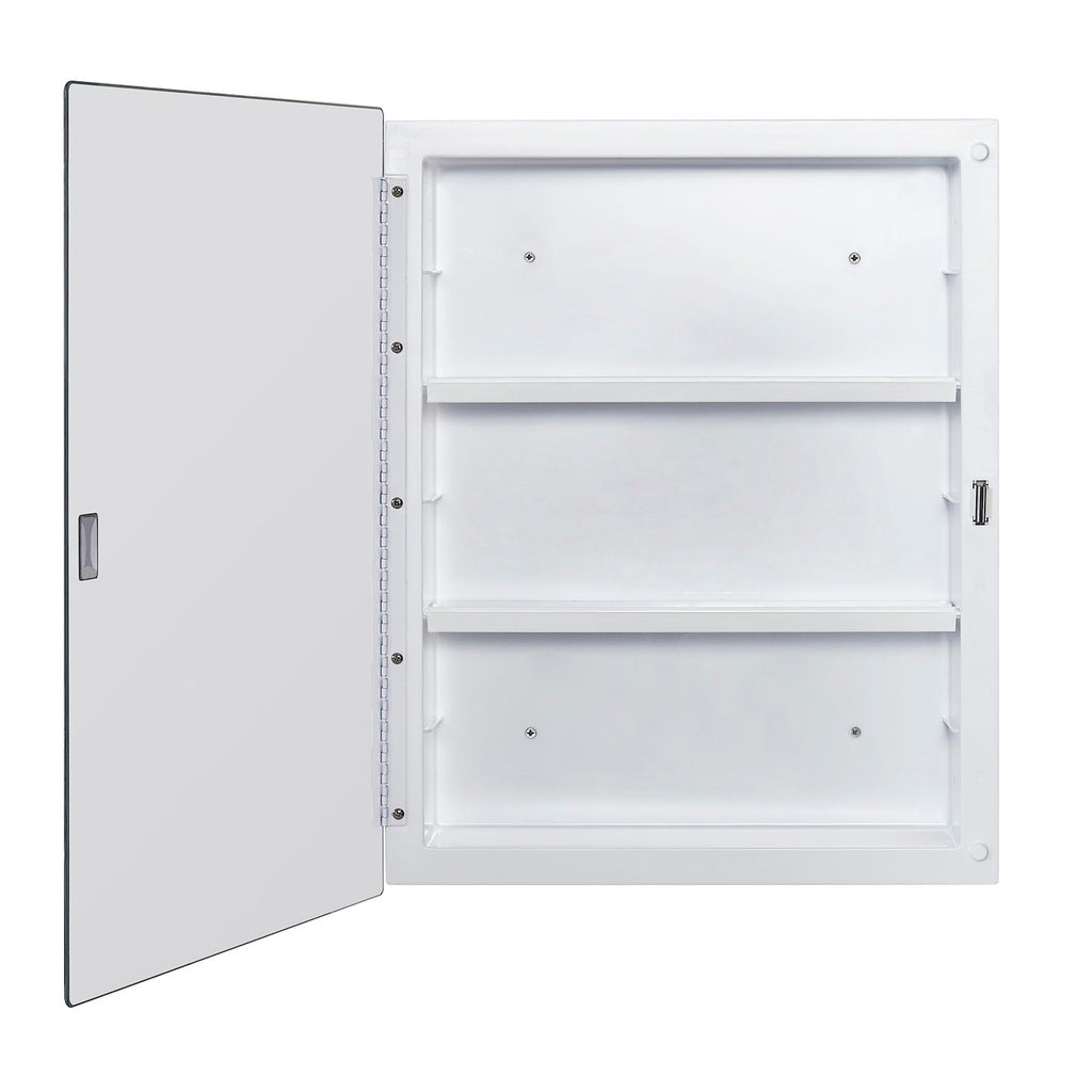 Plastic Medicine Mirror Cabinet 16 x 20 inch I25870
