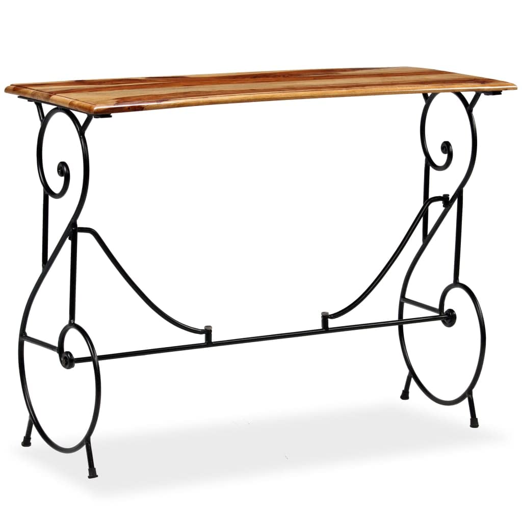 Solid Sheesham Wood Console Table P1946