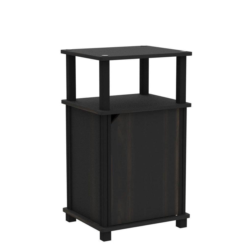 3-Tier Telephone Table with Cabinet, Set of 2 T61746