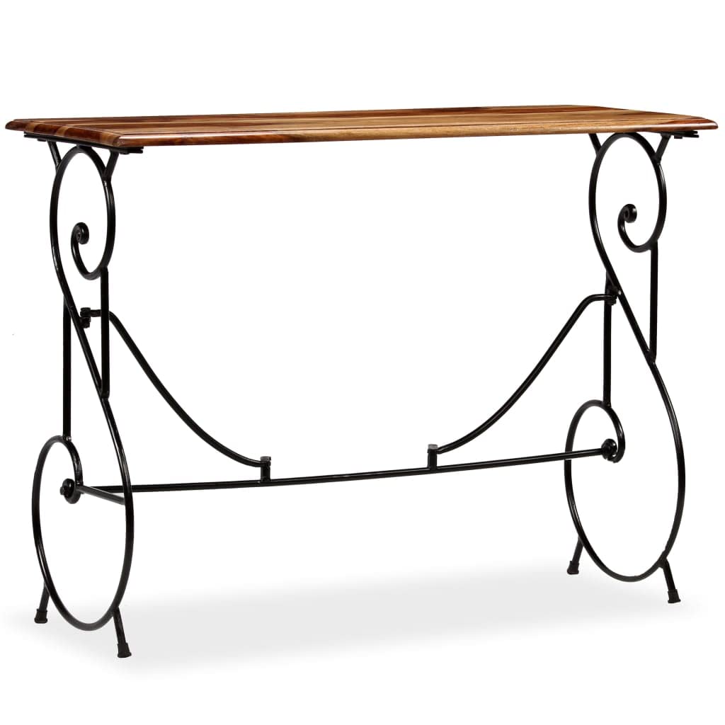 Solid Sheesham Wood Console Table P1946
