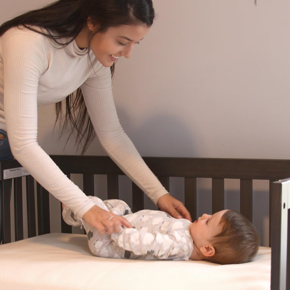 Organic 2-Stage Crib Mattress with Protector Pad A97502