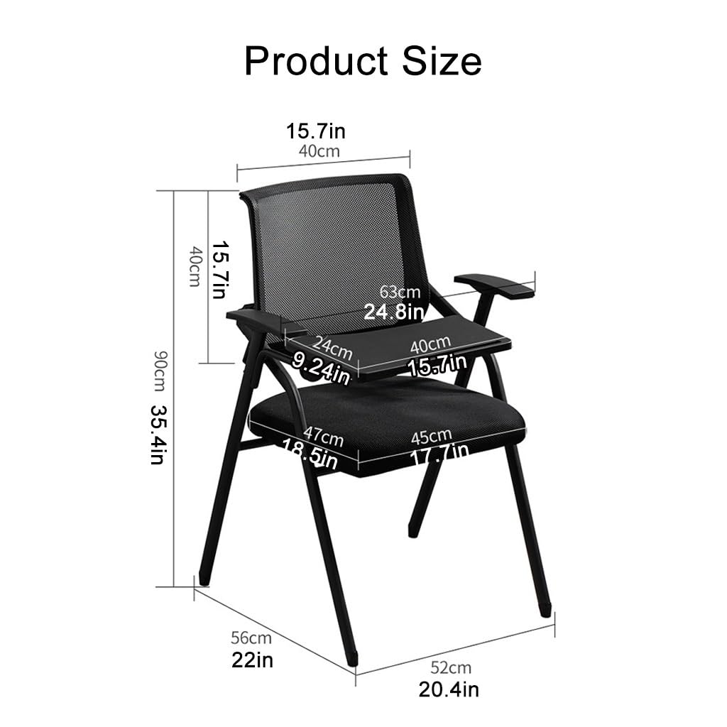 Mesh Office Chair with Lumbar Support and Desk L925017