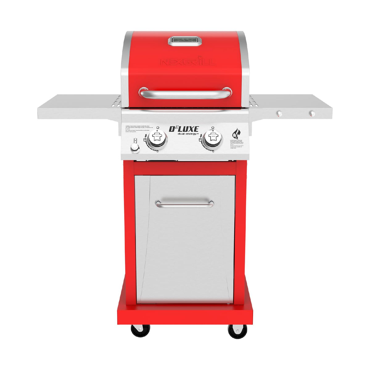 2 Burner Gas Grill with Foldable Shelves X948993