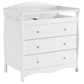 White Changing Table Dresser B772