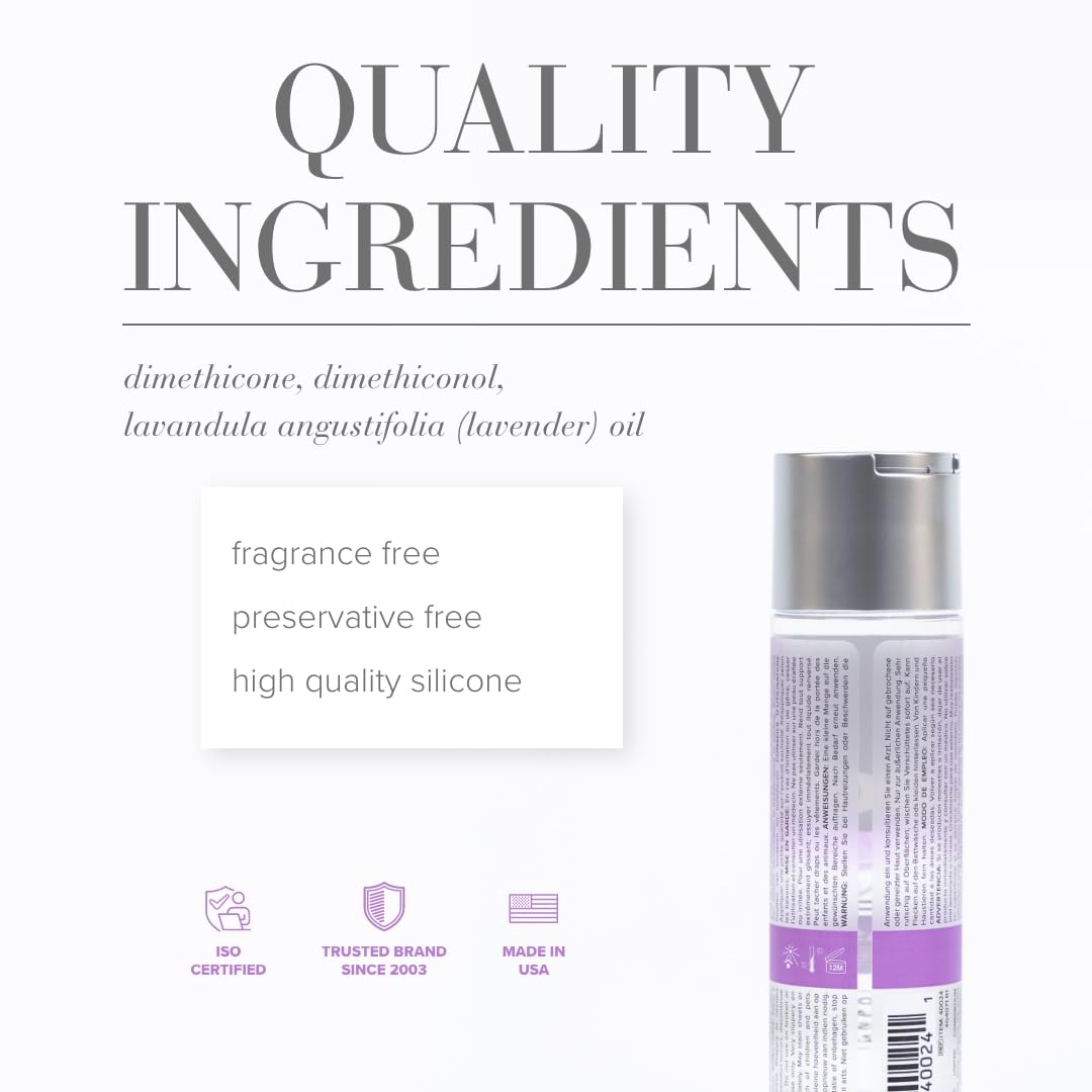 Fragrance Free Silicone Massage Oil 4 fl oz Q805259