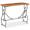 Solid Sheesham Wood Console Table P1946
