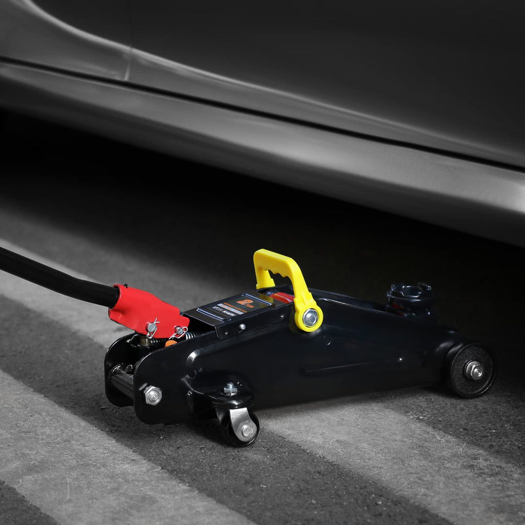 2 Ton Hydraulic Trolley Jack Car Lift with Storage Case J656799