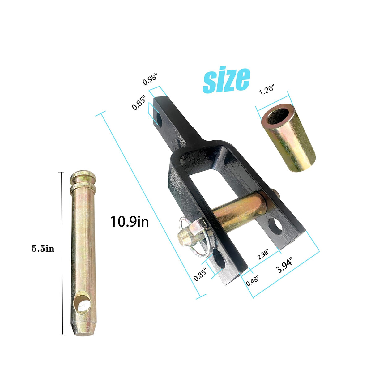 Quick Hitch Adapter with Adapter Sleeve D985541