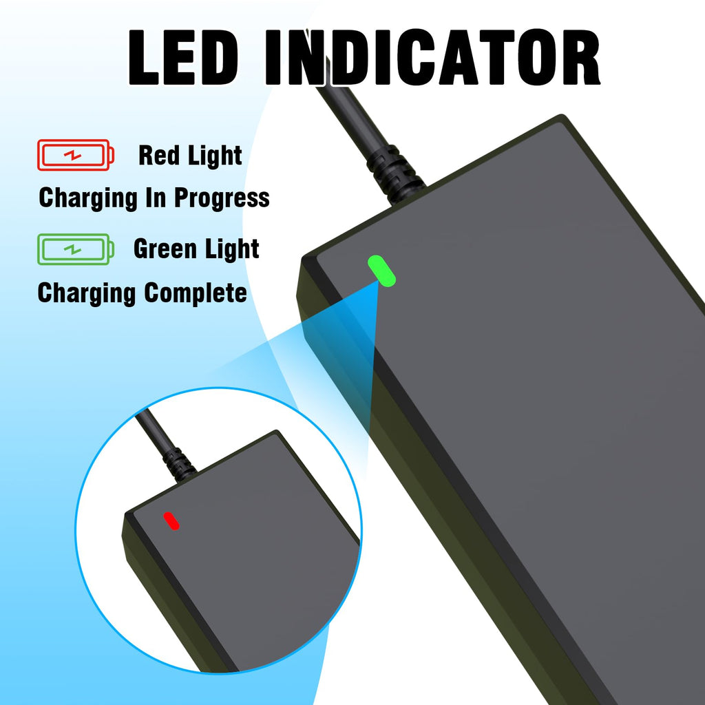 42V 2A Charger for 36V Lithium Battery O105