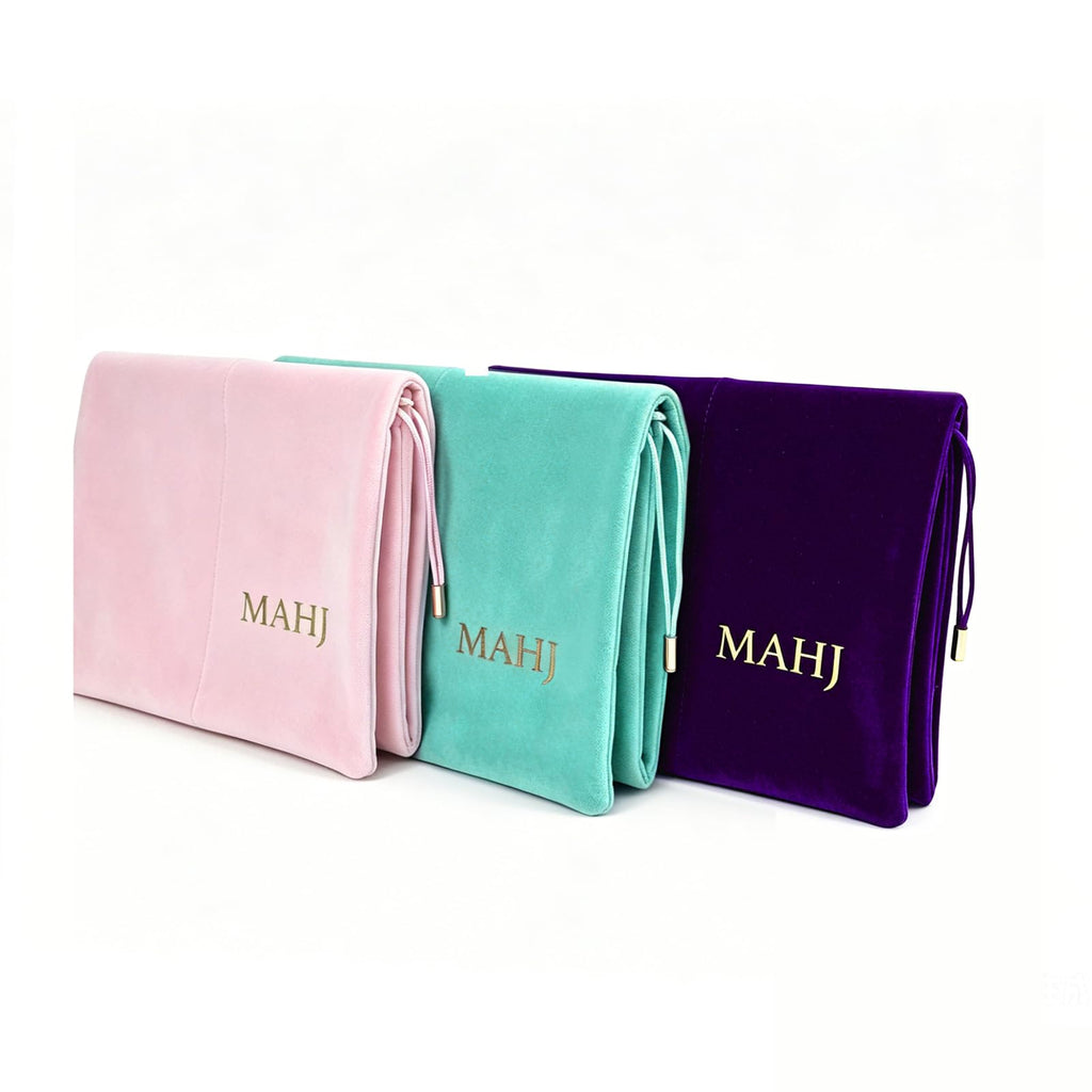 Mahjong Rack Bag with 4-Grid Divider H180