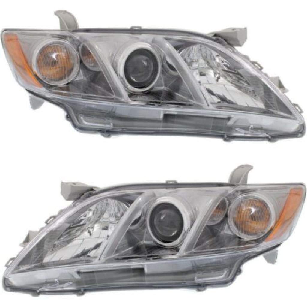 Toyota Camry Headlights Driver and Passenger Side Assembly Unit U7402
