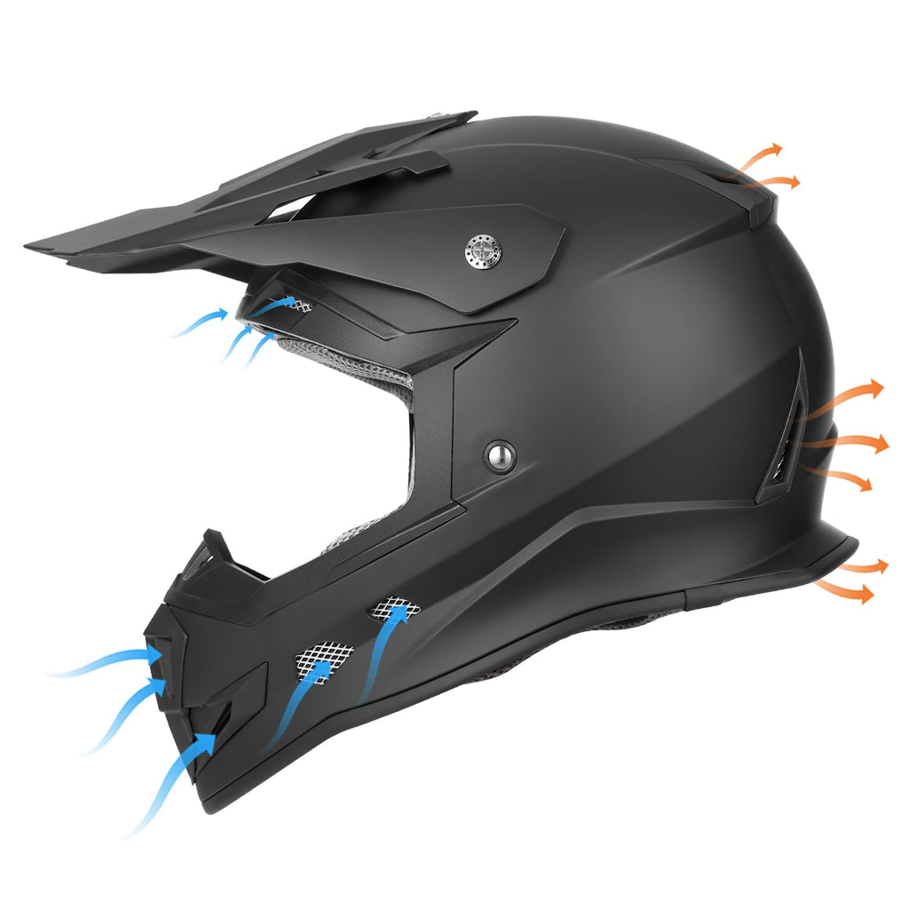Full-Face Dirt Bike Motocross Helmet A283220