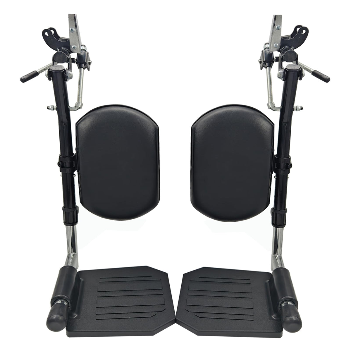 Black Padded Wheelchair Legrest Assembly E119