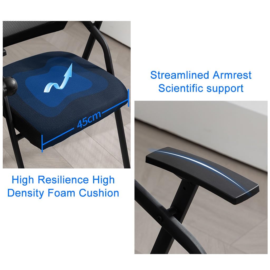 Mesh Office Chair with Lumbar Support and Desk L925017