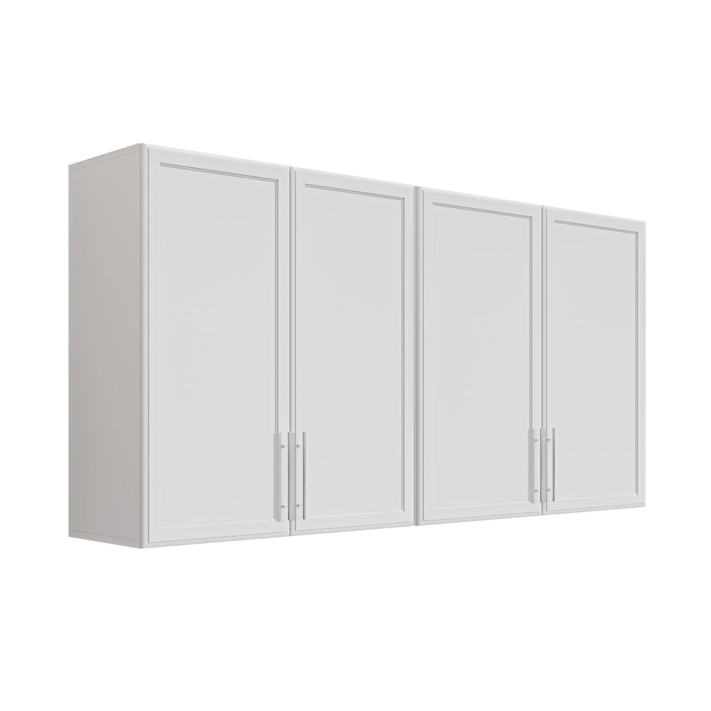 White Wall Cabinet with Adjustable Shelf P300164