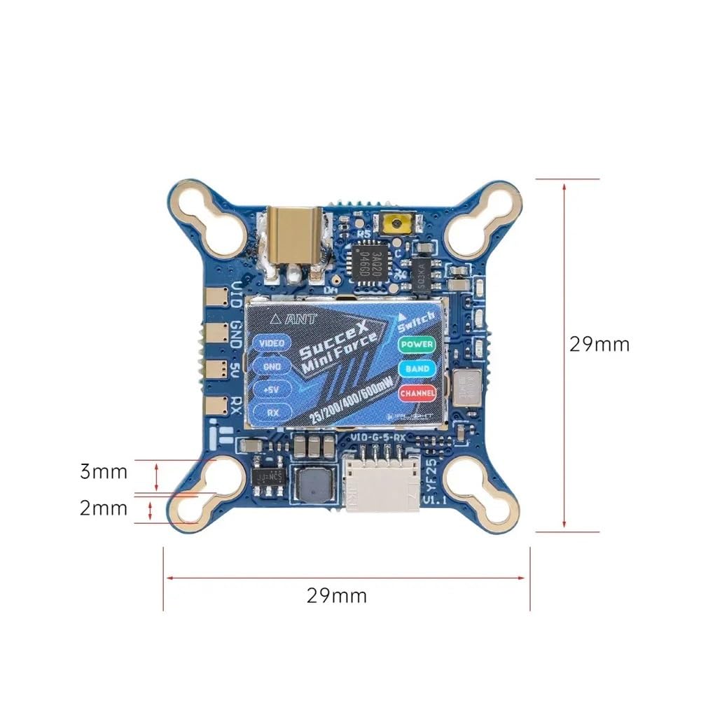 5.8GHz 600mW MMCX VTX F8510