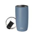 Blue 16oz Travel Coffee Mug with Lid T3448