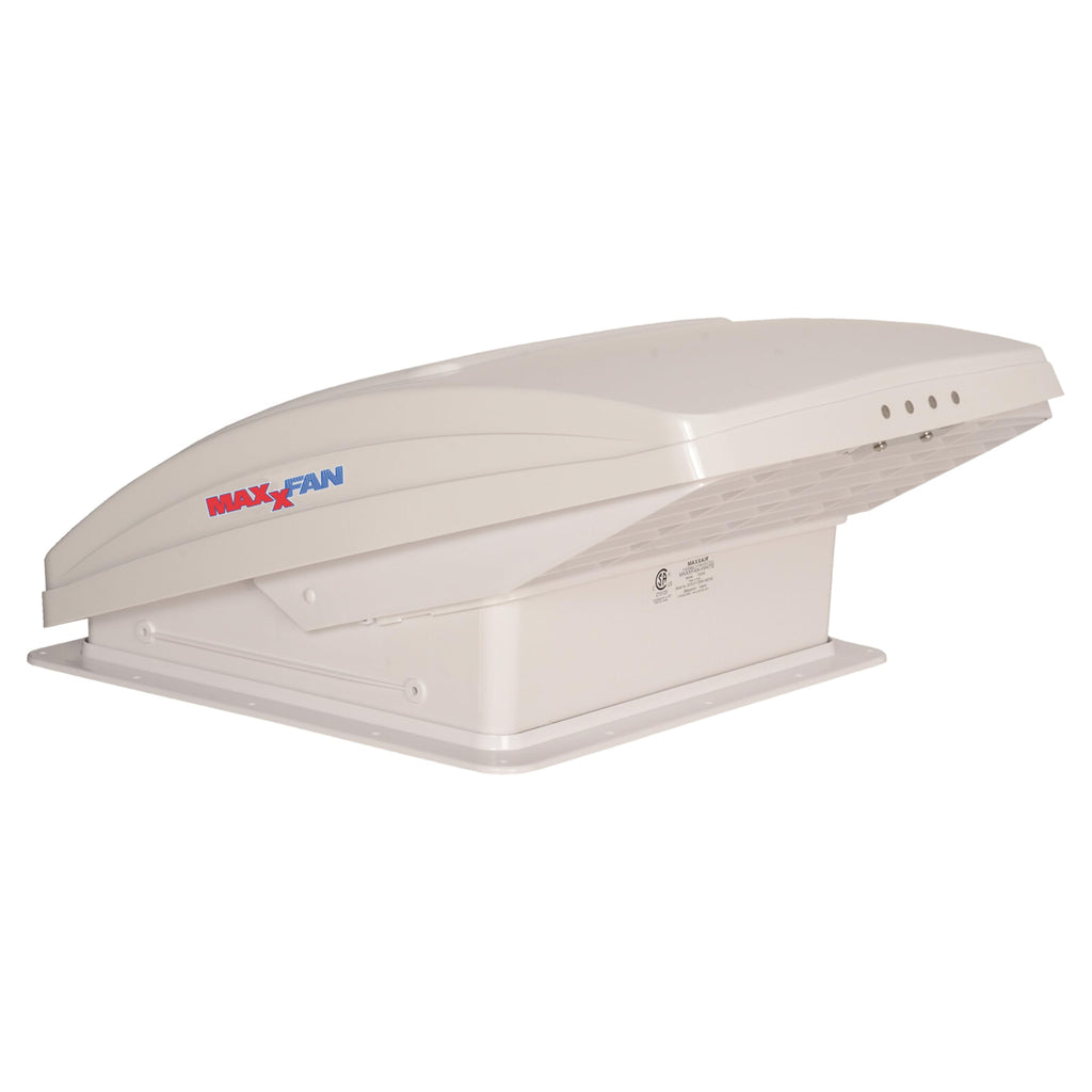 White 10 Speed Reversible RV Vent Fan with Thermostat Y322
