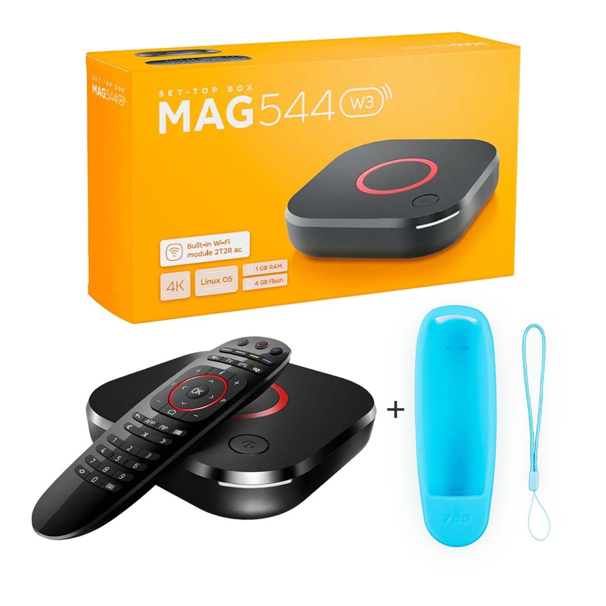 4K HDR Streaming Media Player with Wi-Fi 5G A4376
