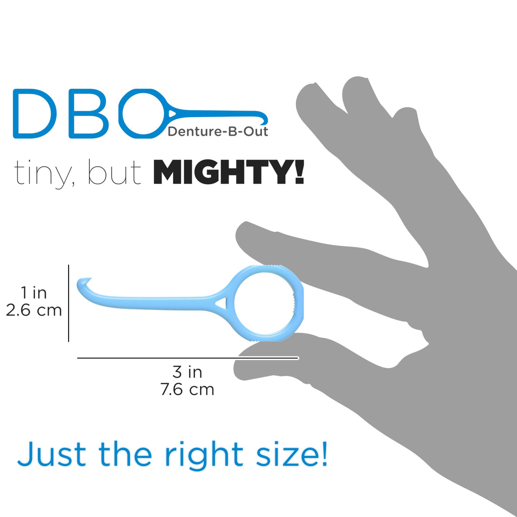 Blue 2 Pack Denture Removal Tool D521