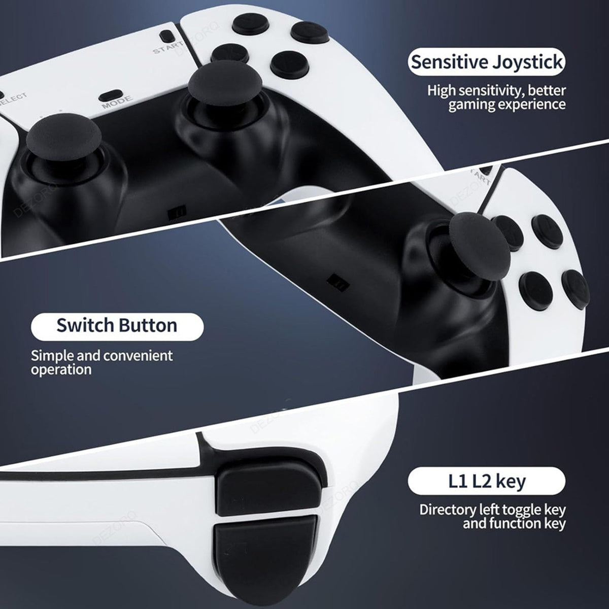 Wireless Retro Game Stick with 20000+ Classic Games, 4K HDMI, Dual 2.4G Controllers, 128GB X937695