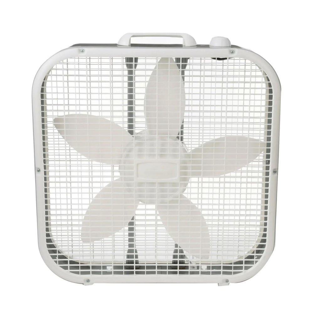 20" Classic Box Fan with 3 Speeds, White K8898
