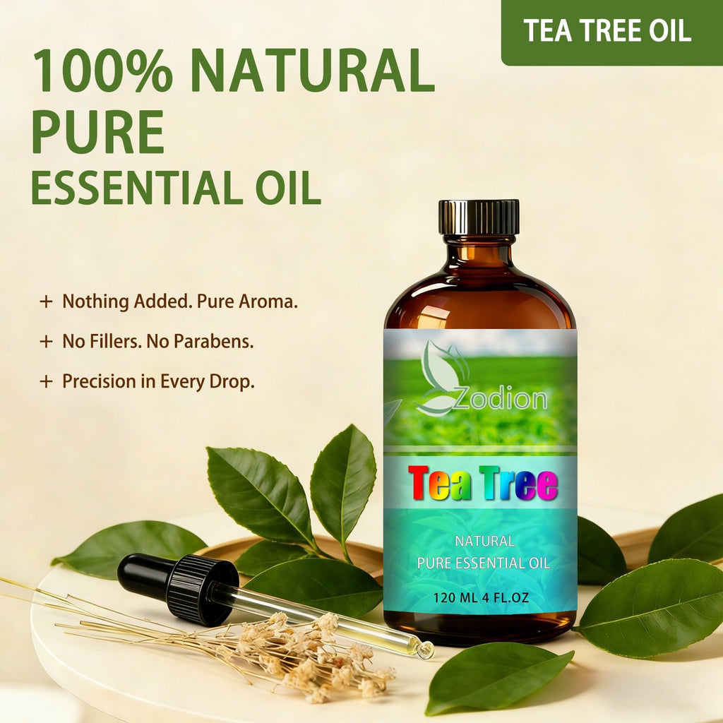 Lavender and Tea Tree Essential Oil 4 Fl Oz R7957