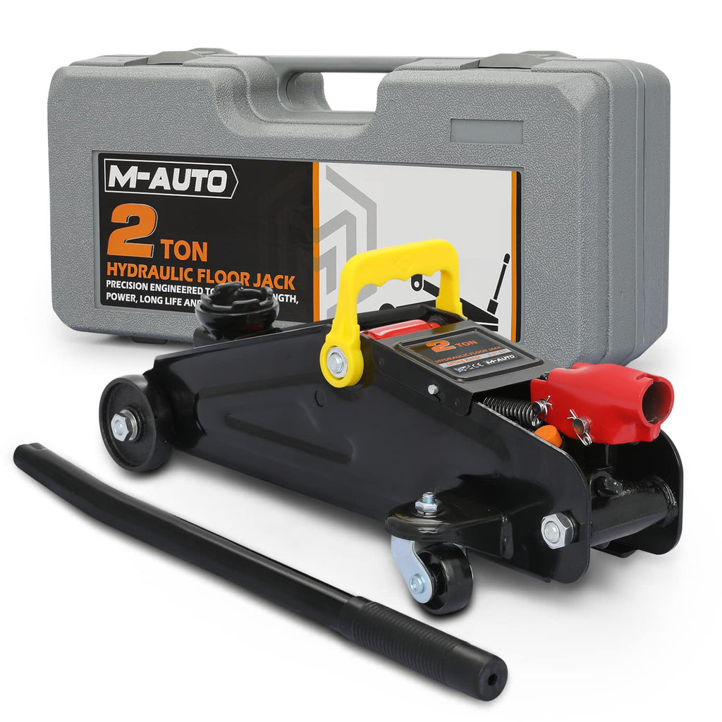 2 Ton Hydraulic Trolley Jack Car Lift with Storage Case J656799