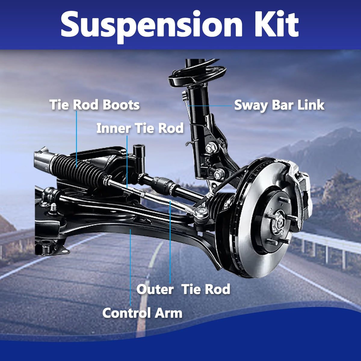 Lower Control Arm with Ball Joint Assembly D1889