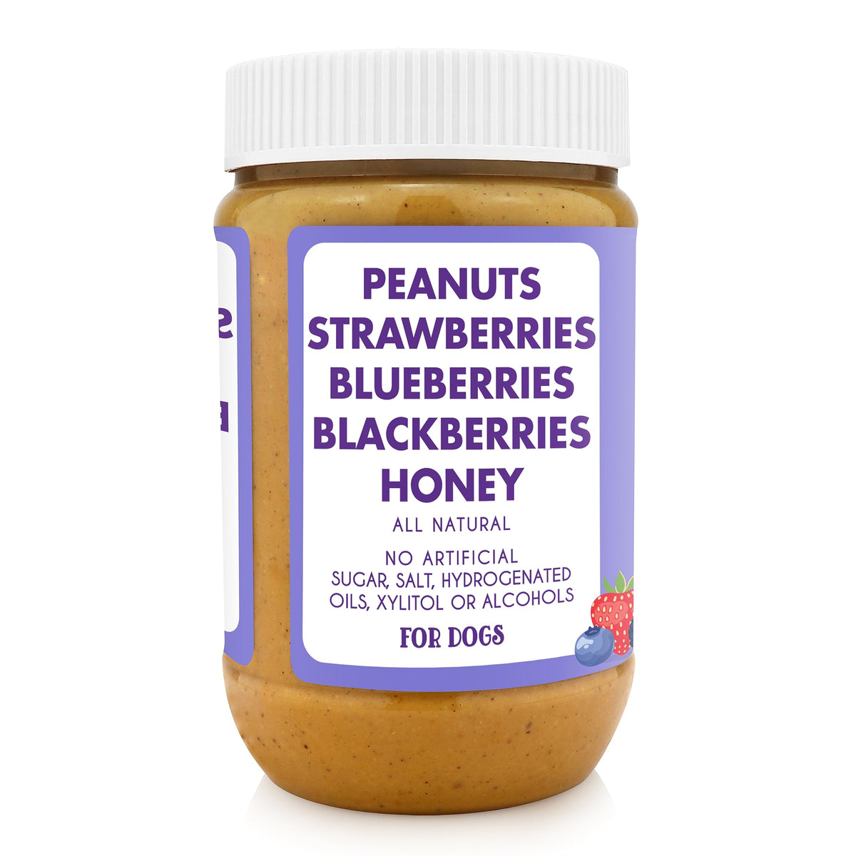 100% Natural Peanut Butter Dog Treat (17oz) S135