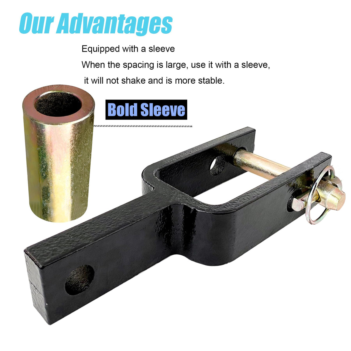 Quick Hitch Adapter with Adapter Sleeve D985541