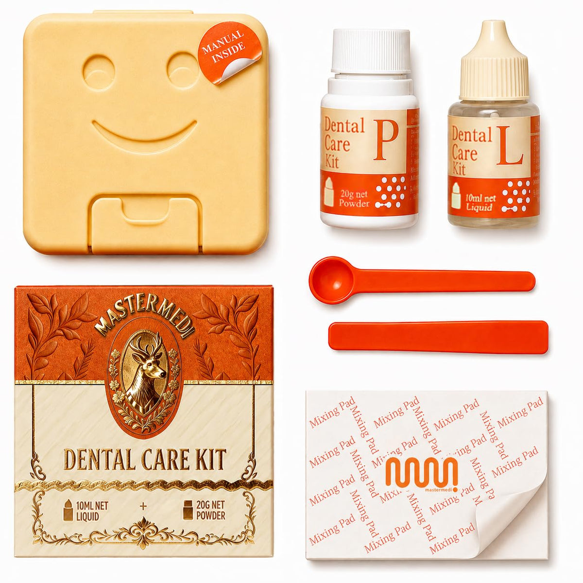 Zinc Oxide Eugenol Dental Cement Kit N48615