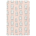 Soft Breathable Microfiber Crib Sheet, Standard Size 28in x 52in G6709