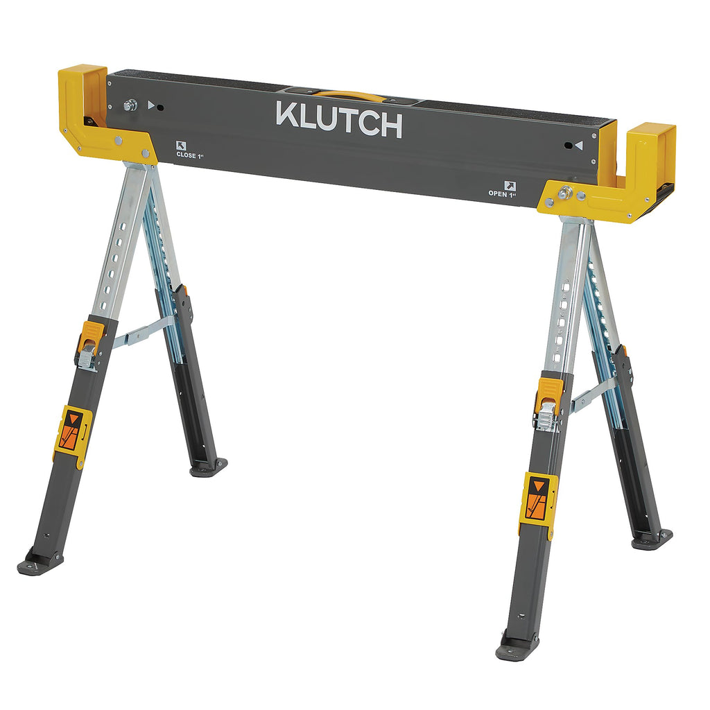 32in. Adjustable Steel Sawhorse 1300-Lb. Capacity B139922