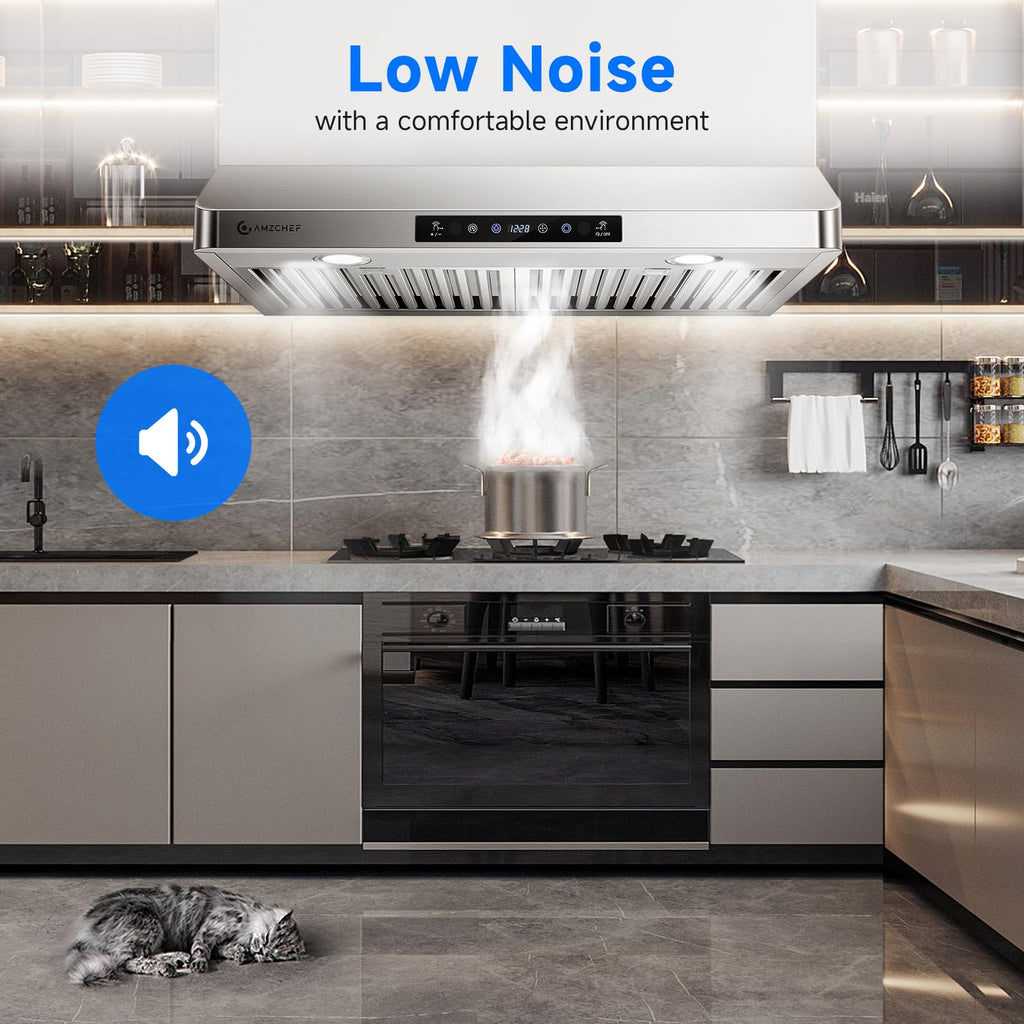 30" Stainless Steel Under Cabinet Range Hood O458
