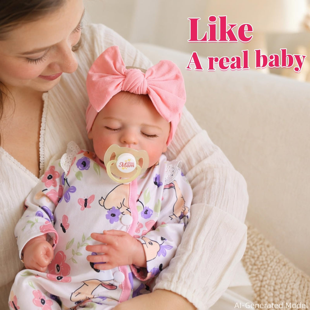 20 Inch Closed-Eye Reborn Baby Doll V18790