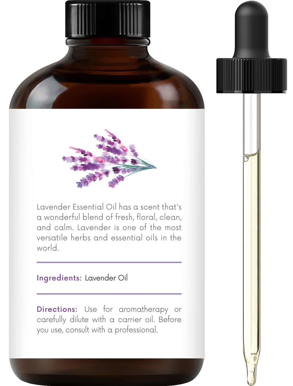 Eucalyptus Tea Tree and Lavender Essential Oil Set 4 Fl. Oz Y648812