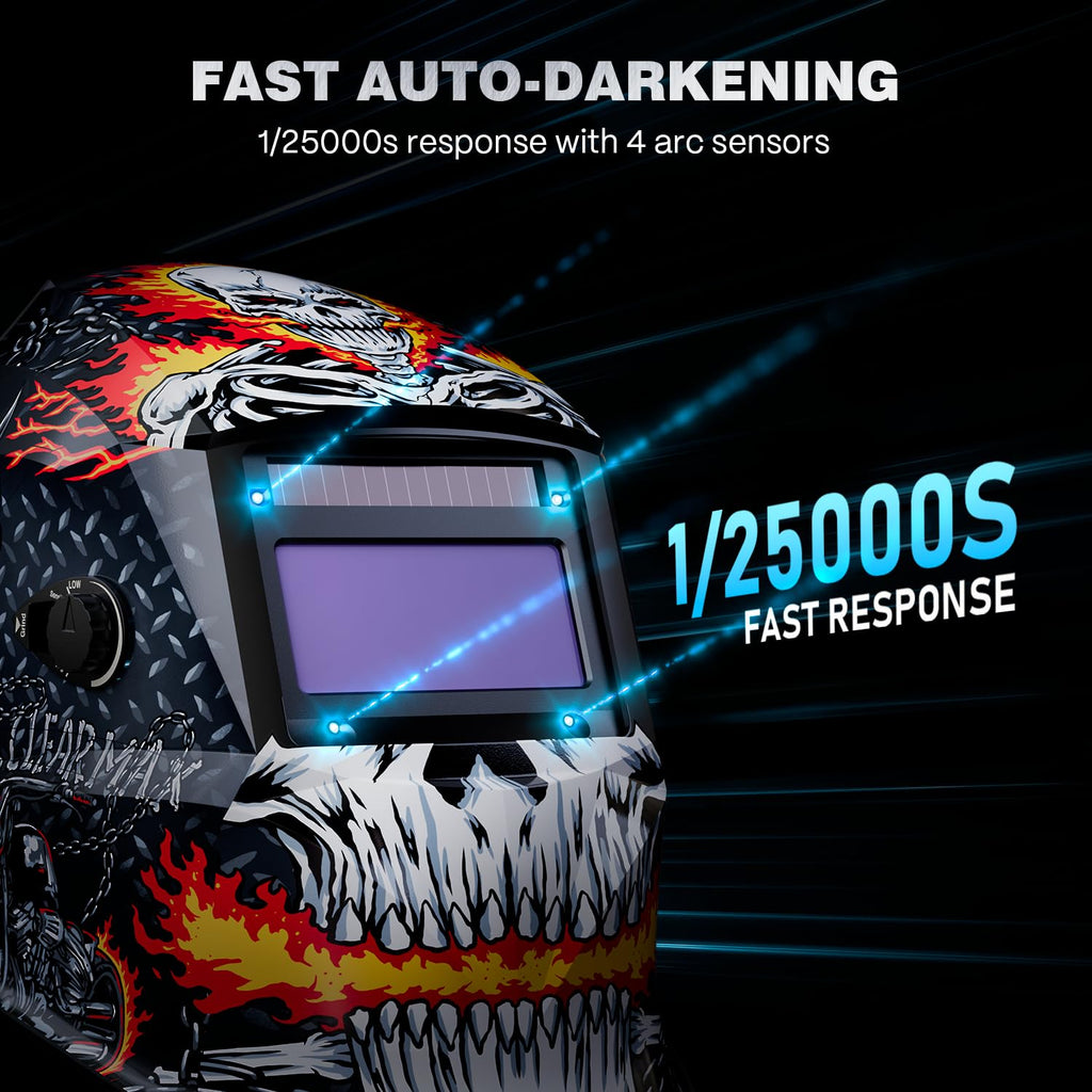 Auto Darkening Welding Helmet Shade 4/9-13 K39293