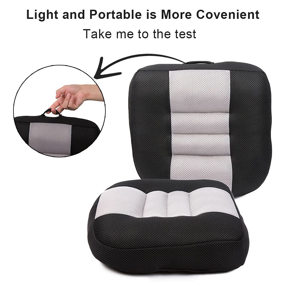 Car Booster Seat Cushion Pure Black M268481