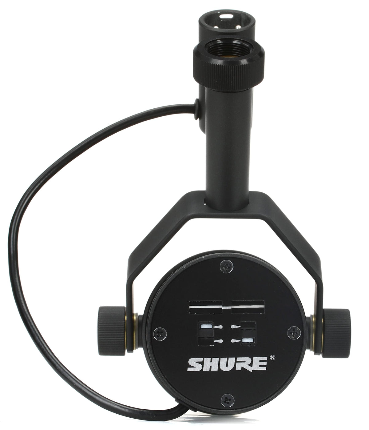 2 Person Podcasting Bundle with Dynamic Microphones, Headphones, XLR Cables, SD Card, Boom Arms, and Dust Cover E764