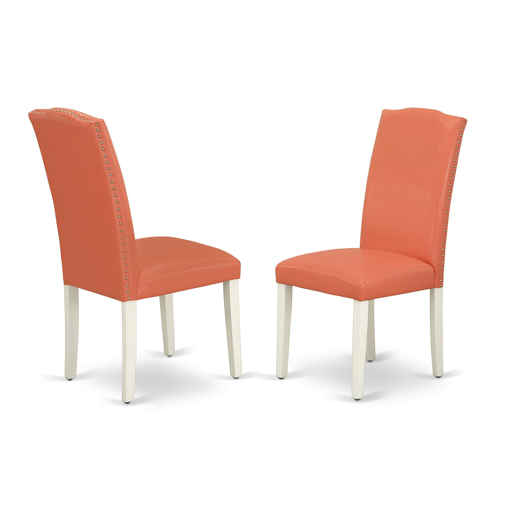 3 Piece Dining Table Set with 2 Faux Leather Chairs L888765