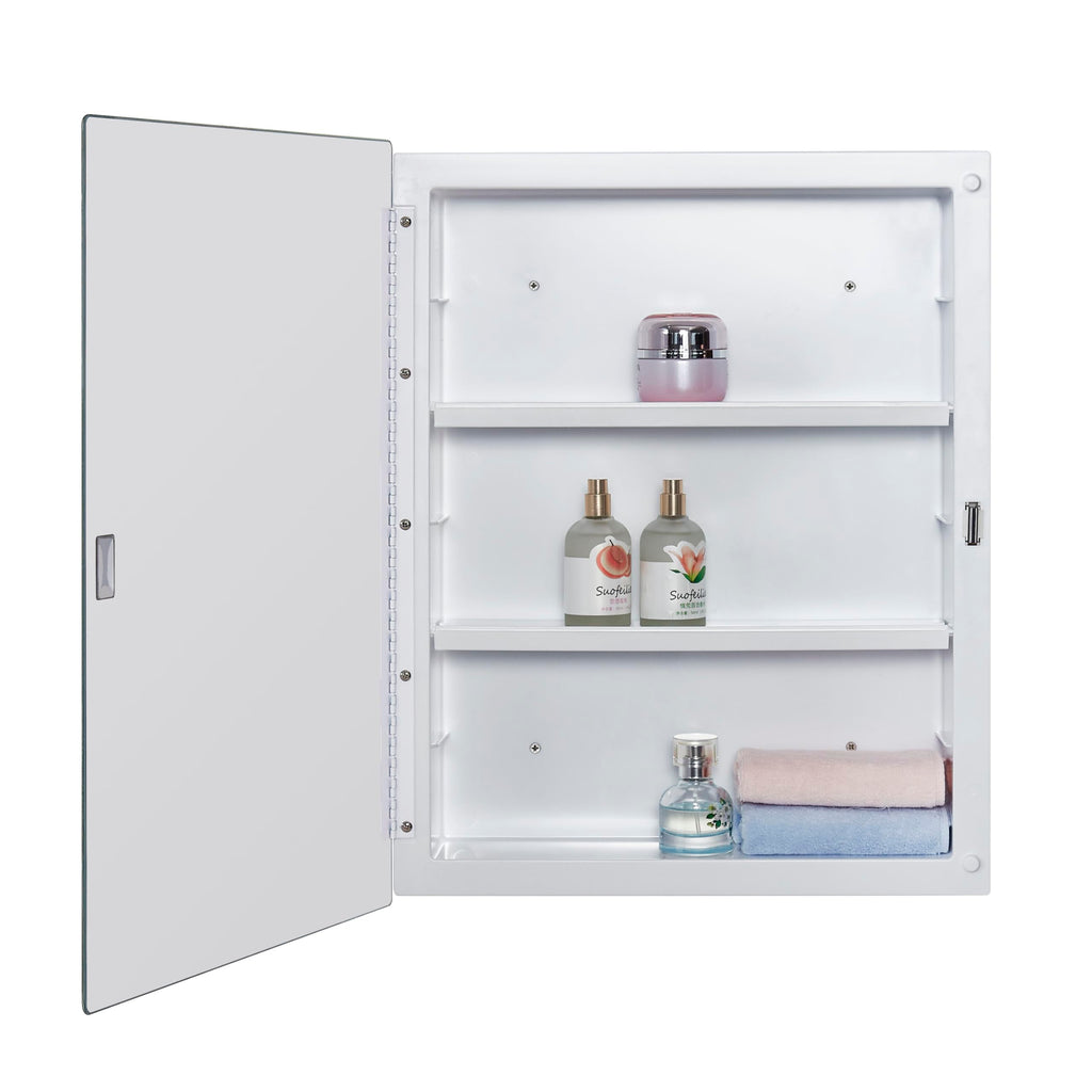 Plastic Medicine Mirror Cabinet 16 x 20 inch I25870