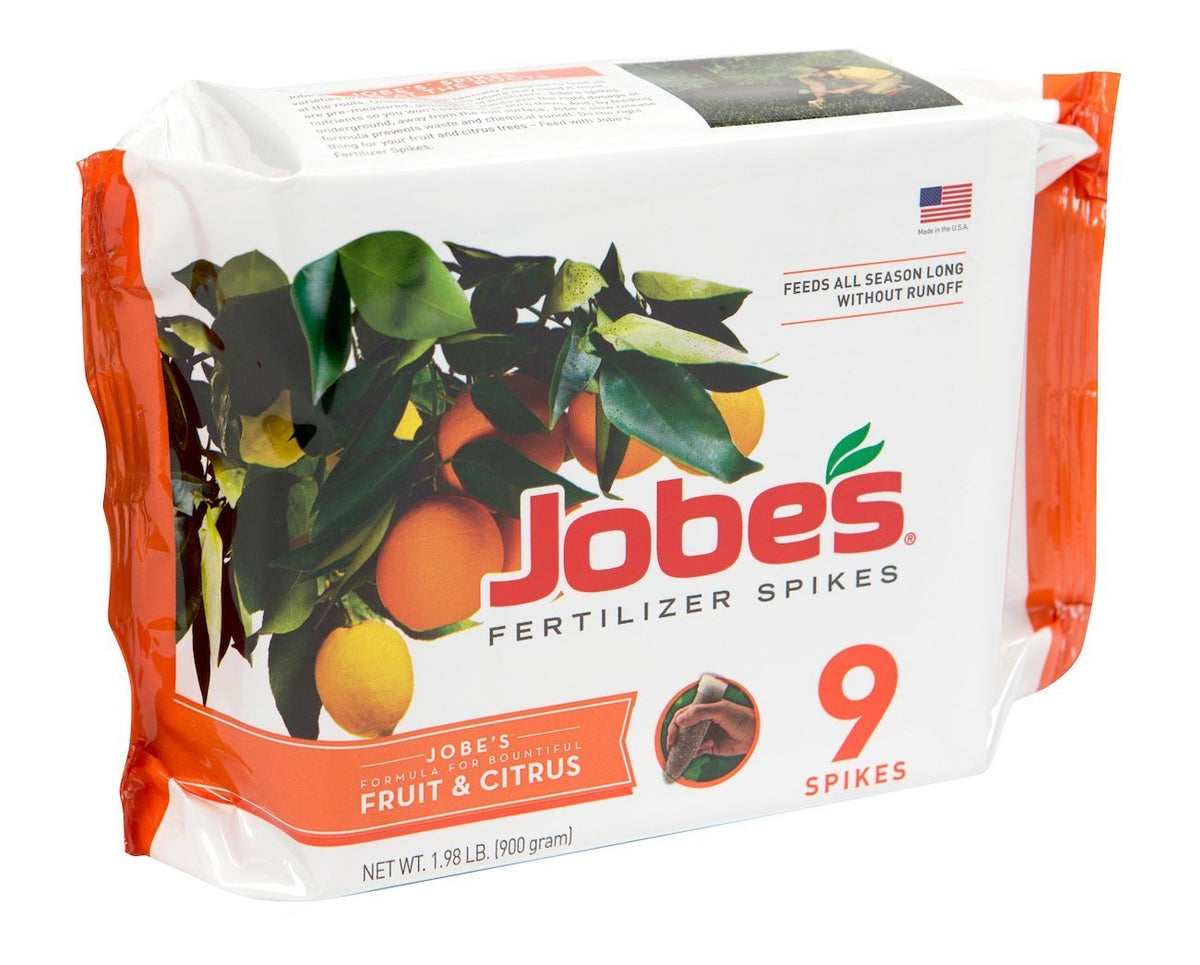 Fruit & Citrus Fertilizer Spikes 8-11-11 Time Release 9 Spikes T1642