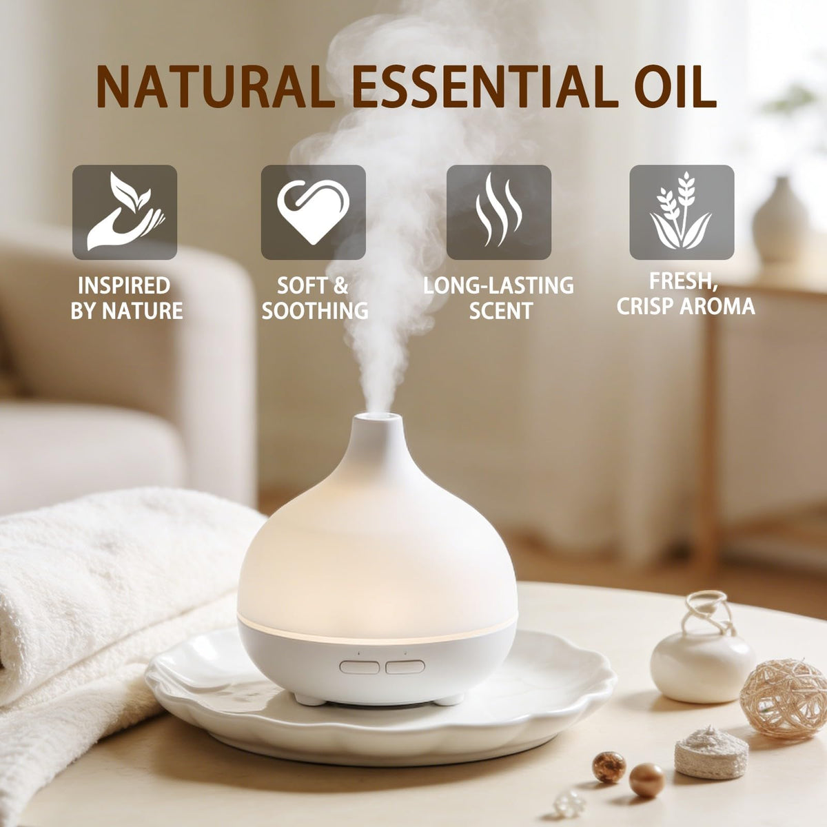 Lavender and Tea Tree Essential Oil 4 Fl Oz R7957