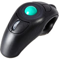 Wireless 2.4G USB Ergonomic Trackball Handheld Finger Mouse Y44507