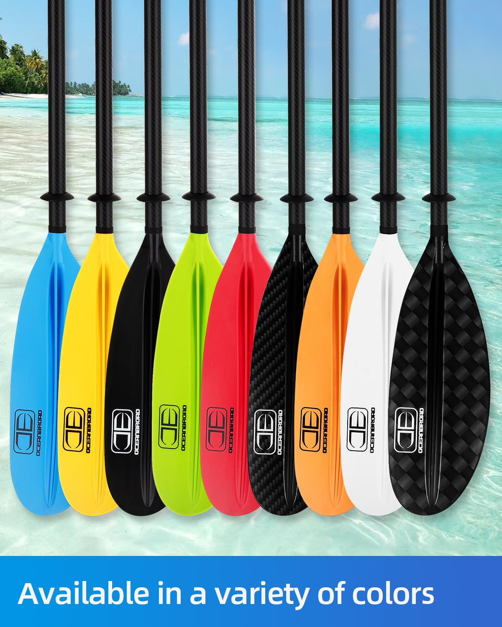 Adjustable Carbon Fiber Kayak Paddle E644