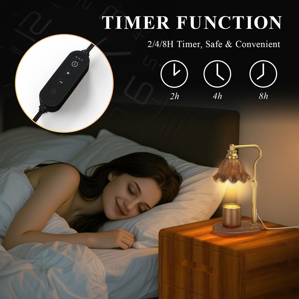 Candle Warmer Lamp with Timer & Dimmer V454