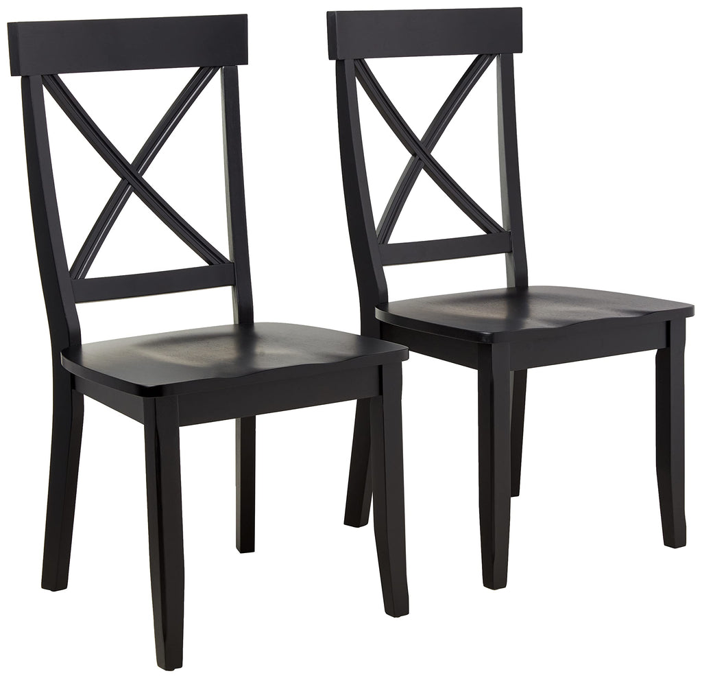Black Dining Chairs Set of 2 T775542